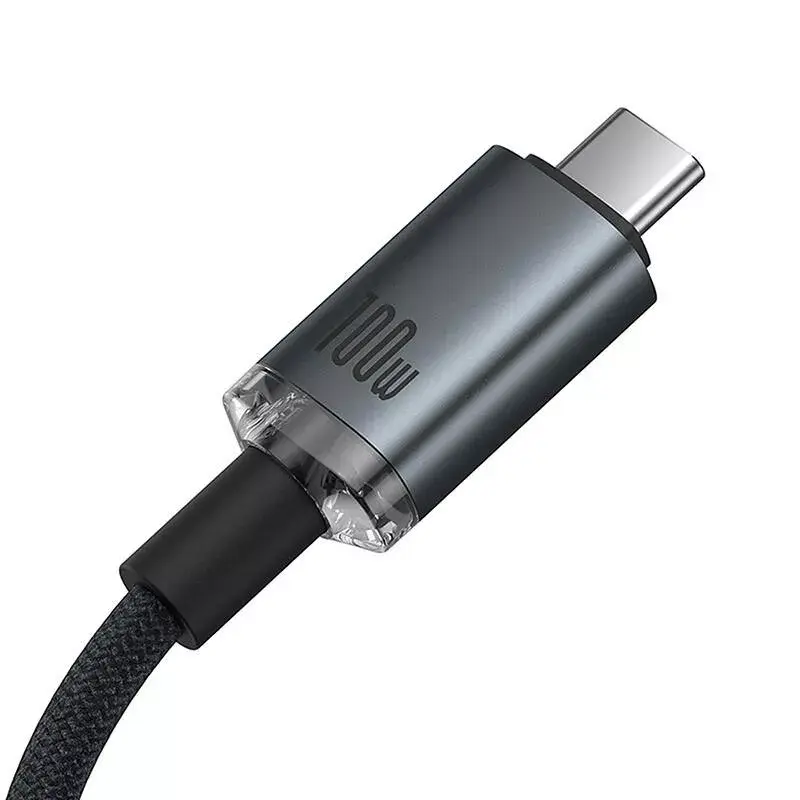 USB-C to USB-C Baseus Crystal Shine cable Photo 2