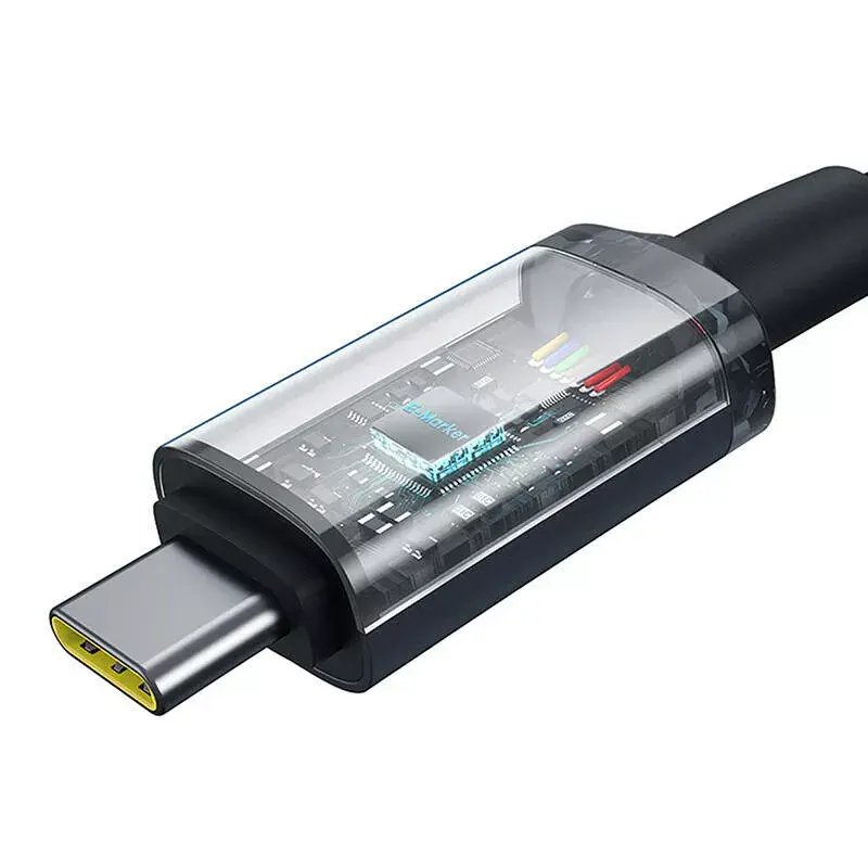 USB-C to USB-C Baseus Crystal Shine cable Photo 5