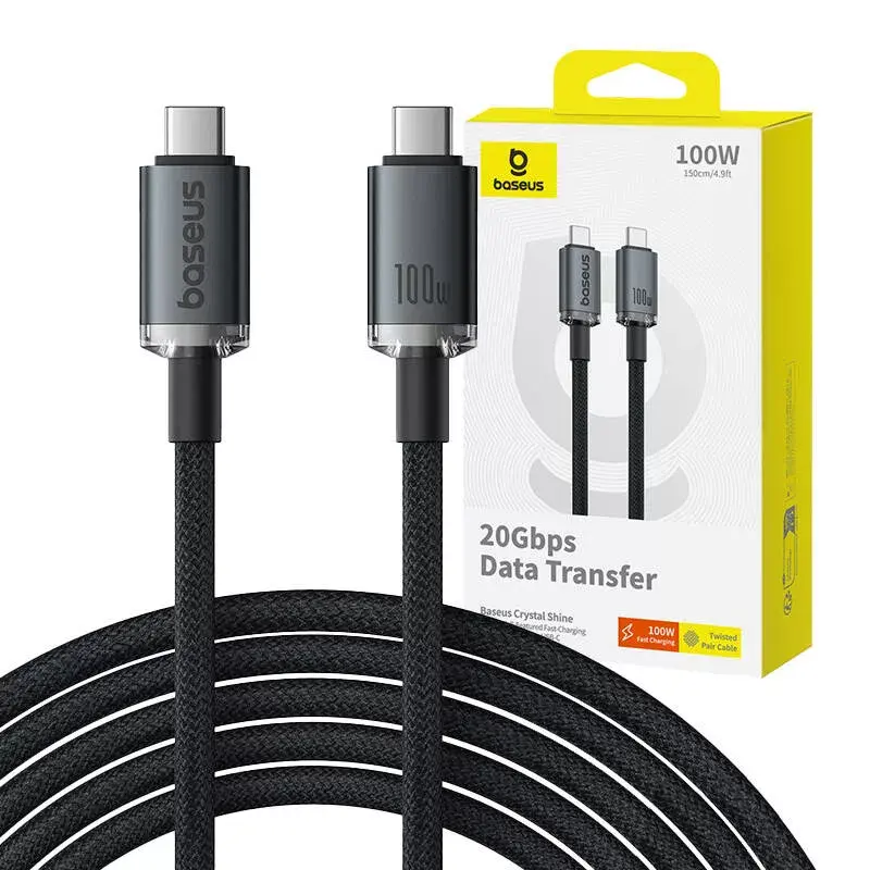 USB-C to USB-C Baseus Crystal Shine cable Photo 9