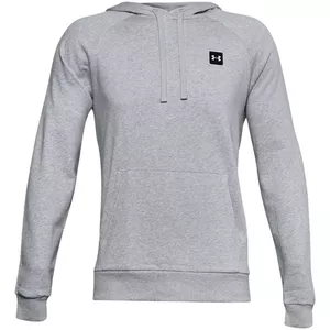 Мужское худи Under Armour Rival Fleece серое хлопковый микс теплое
