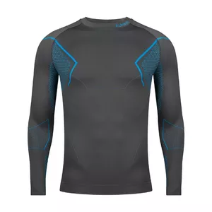 Men's thermoactive sweatshirt Alpinus Active Base Layer gray size 2XL