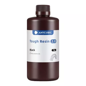Photopolymer Resin AnyCubic Tough Resin 2.0 Black 1 kg SRX2BK-101A