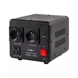 Voltage Converter KEMOT 800 W / 1000 VA model LEC-URZ3422, AC power stabilizer for appliances