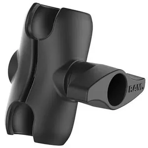 Mounting arm RAM Mounts Double Socket Arm MT4301 — aluminium, 5.71 cm ball, black