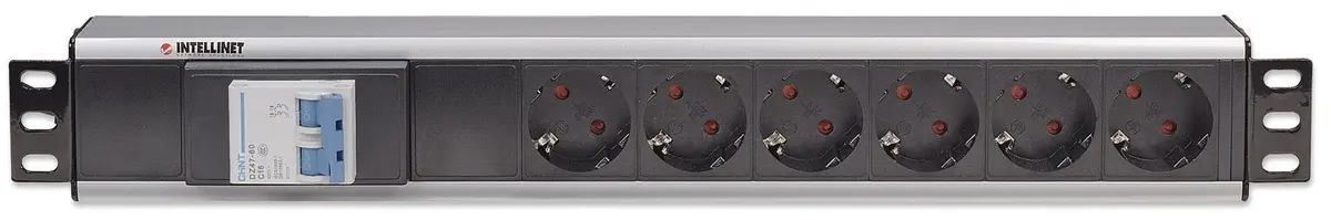 Intellinet 19" 1.5U Rackmount barošanas slēdzis Photo 6