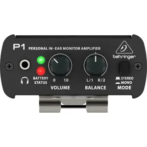 Behringer Powerplay P1 Black Усилитель для наушников 3.5mm