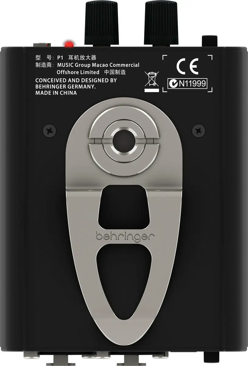 Behringer Powerplay P1 Black Усилитель для наушников Photo 6