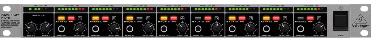Наушниковый усилитель Behringer HA8000 Photo 2