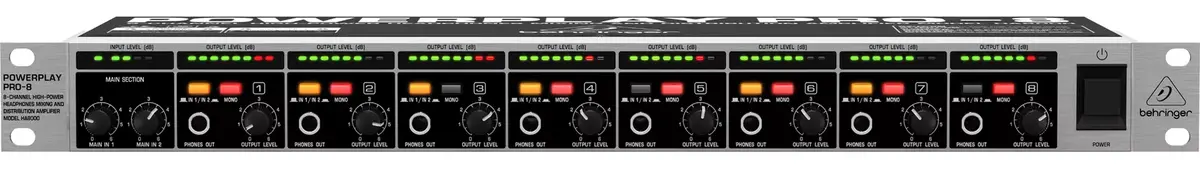 Наушниковый усилитель Behringer HA8000 Photo 5