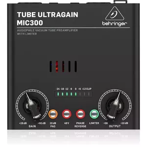Audio Preamplifier Behringer MIC300 Black