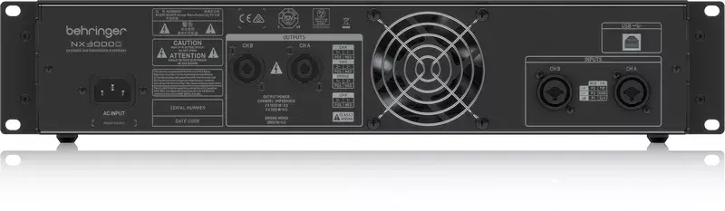 Audio pastiprinātājs Behringer NX3000D Photo 4