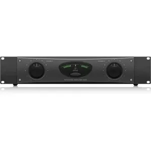 Behringer stereofonais jaudas pastiprinātājs A800 — kompakts stereo pastiprinātājs PA un studijām