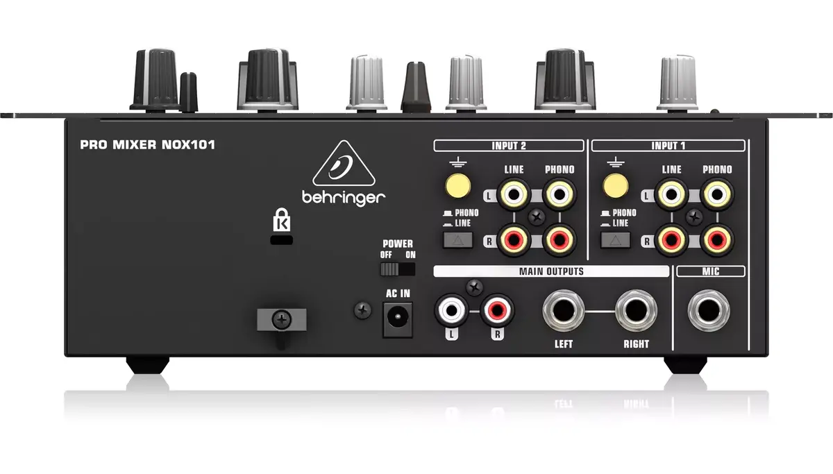 Behringer NOX101 2‑channel audio mixer Photo 4