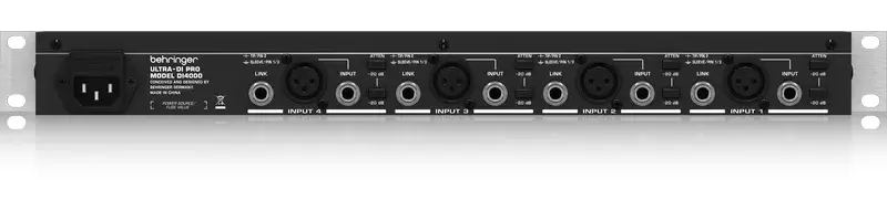 Behringer DI4000 аудиомодуль Photo 5