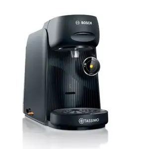 Capsule coffee machine Bosch TAS162E — fully automatic, 0.7 L water tank, 1400 W, LED display, black