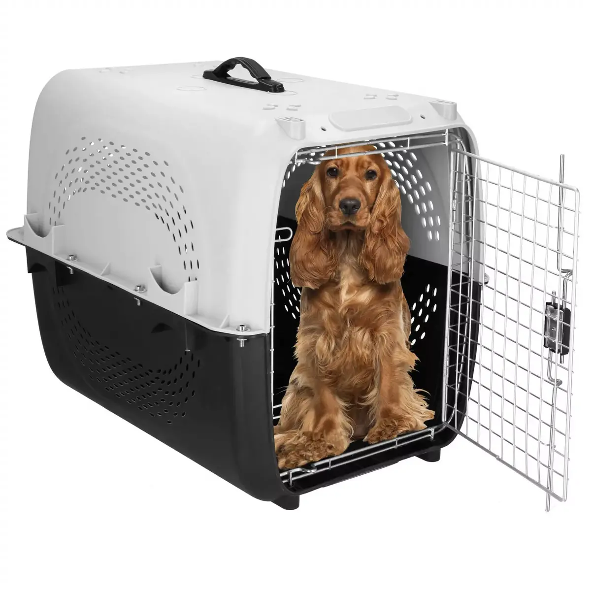Transport cage Springos PA0328 — 69×47×55 cm, up to 20 kg Photo 7