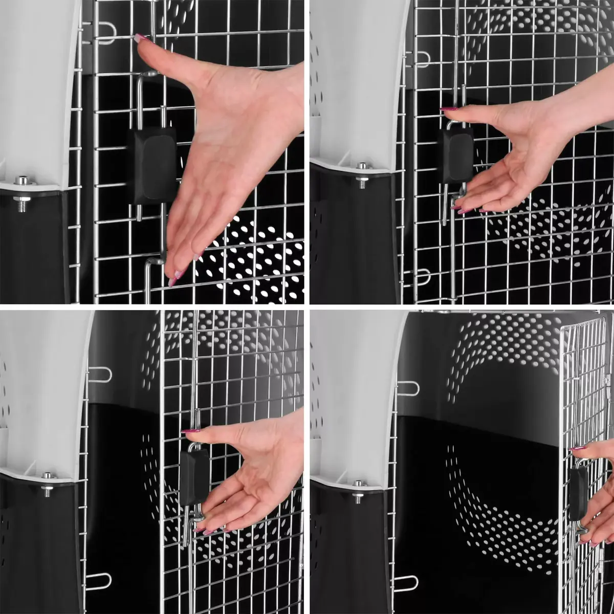 Transport cage Springos PA0328 — 69×47×55 cm, up to 20 kg Photo 8