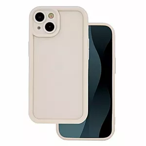 TPU чехол iLike для Samsung Galaxy A15 (4G/5G) — бежевый, тонкий защитный корпус
