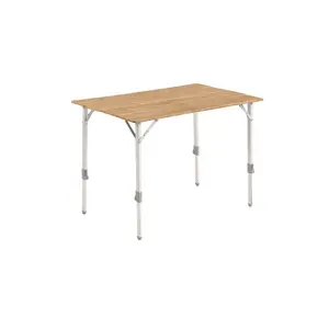 Kempinga galds Outwell Custer M Brūns Bambuss Alumīnijs 650x1000mm 7.4kg