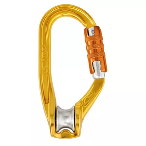 Carabiner Petzl RollClip A Triact — locking safety carabiner for industrial and rescue use
