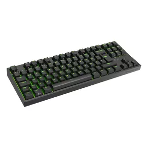 GENESIS Thor 404 TKL Tastatūra Gaming USB QWERTY Vācu Melna