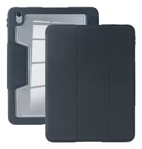 DEQSTER Rugged Case RT2 Folio Tablet Case in Black for 13-inch Apple iPad Air M2 2024 and iPad Air 13 M3 2025