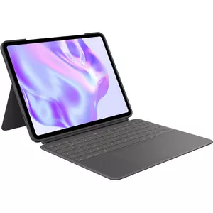 Keyboard case Logitech Combo Touch QWERTY Spanish with Trackpad for iPad Pro 13-inch (M4) — Graphite, Smart Connector