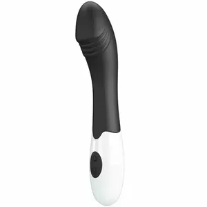 G-punkta vibrators Pretty Love Silikons Melns