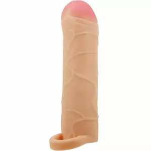 Penis extender cover pretty love D-239756, soft body-safe sleeve for size extension