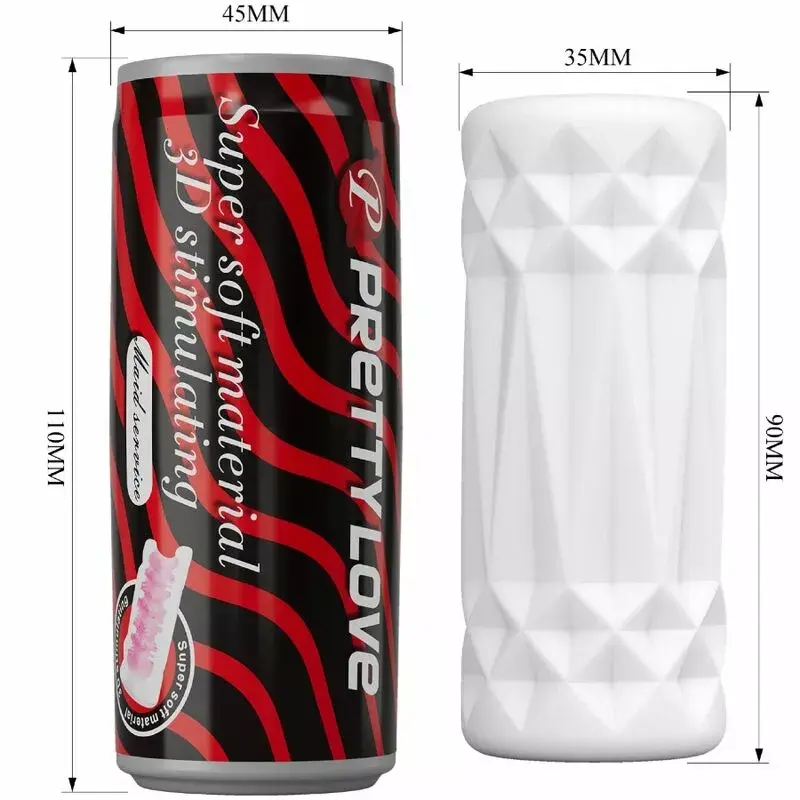 Masturbators Pretty Love 3D Stimulator silikona Photo 4