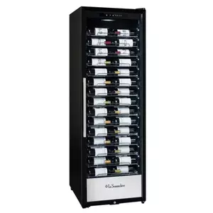 Компрессорный винный холодильник La Sommelière PRO160N 152 бутылки Черный