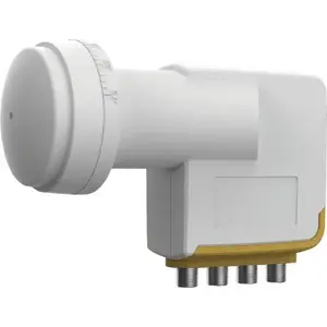 Zema trokšņa līmeņa pārvēršotājs (LNB) Inverto IDLU-32L410 Unicable II — ieplūdes trauks Ø4 cm, balts