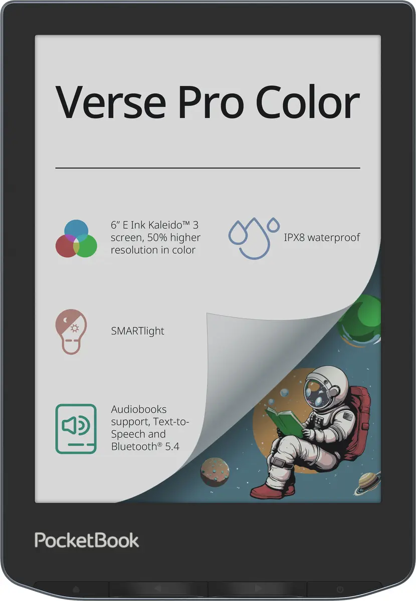 PocketBook Verse Pro Color e-grāmatu lasītājs