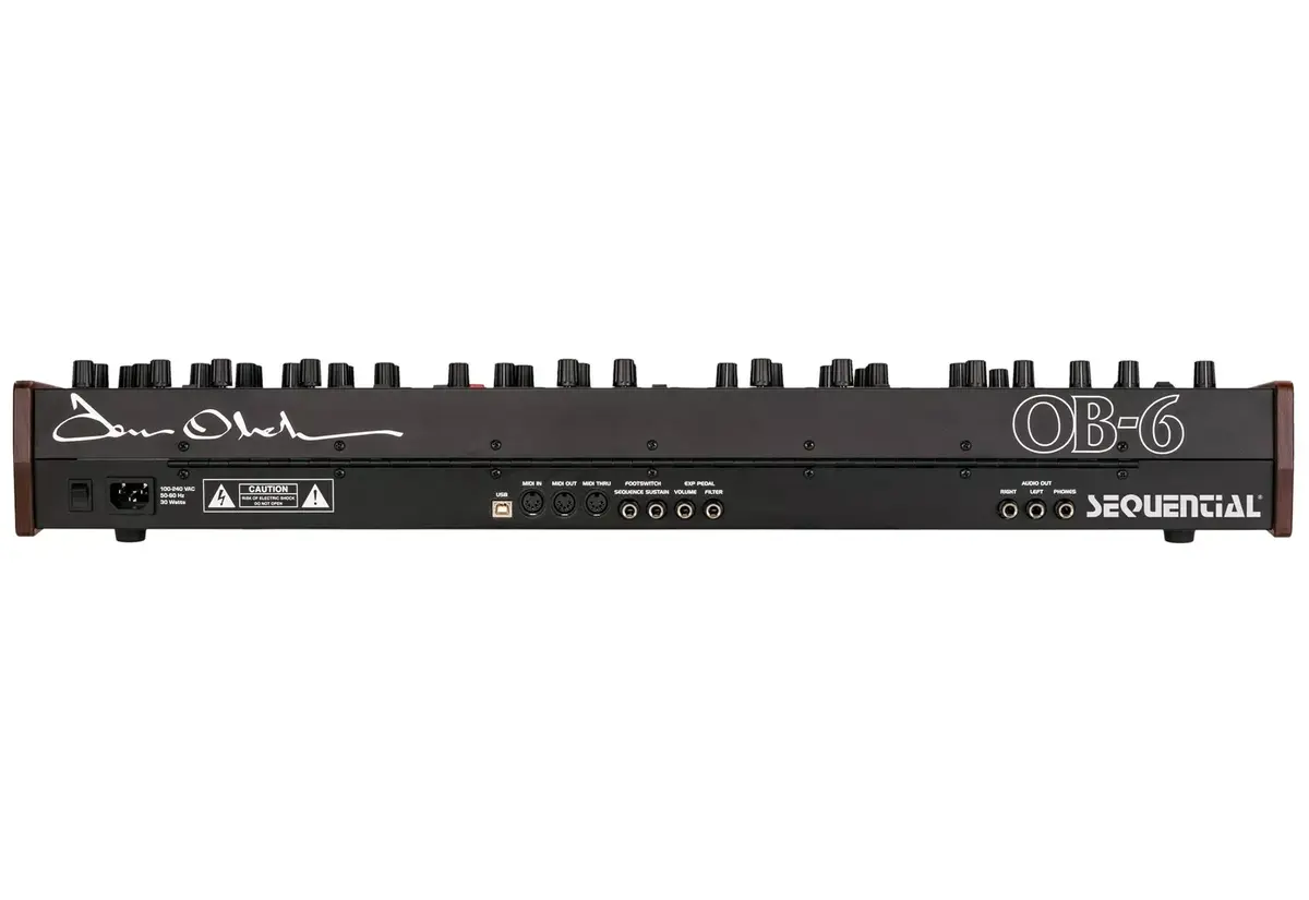 Sequential OB-6 аналоговый синтезатор 6 голосов Photo 6