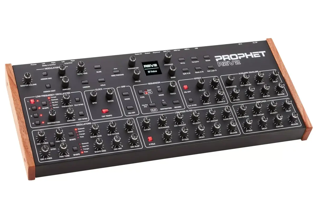 Sequential Prophet Rev2 Desktop 16‑голосный синтезатор Photo 2