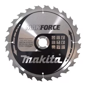 Пила круглая Makita B-32172 27 см диаметр 3 см посадка