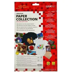 Self-adhesive Transparent Foil A4 125 g/m², 10 Sheets — Logo 15346