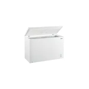Морозильный ларь Frigelux CCO400BE — 395 л, статический холод, быстрая заморозка, цифровой термометр, ручная разморозка, белый