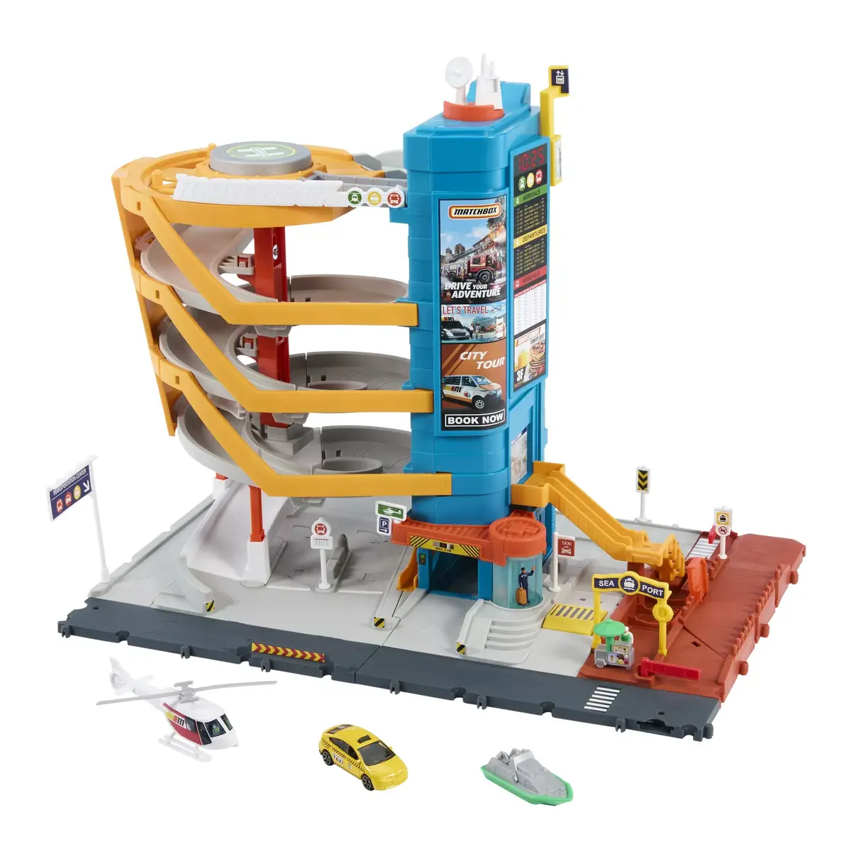 Игровой набор Car & city Matchbox Центр Транспорта Photo 2