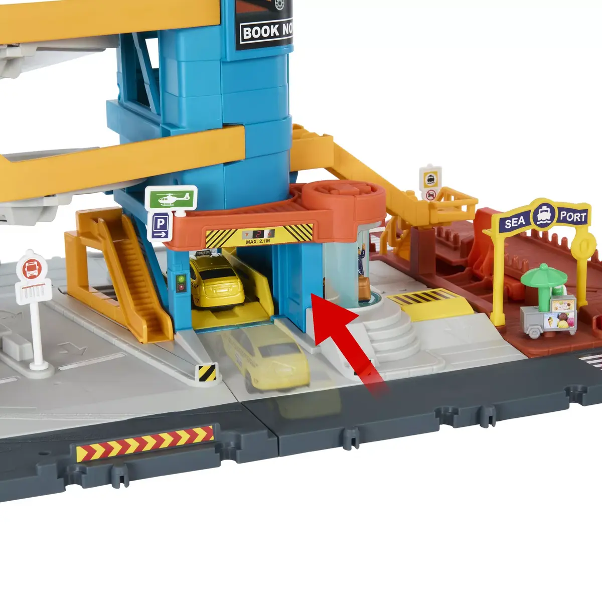 Игровой набор Car & city Matchbox Центр Транспорта Photo 3