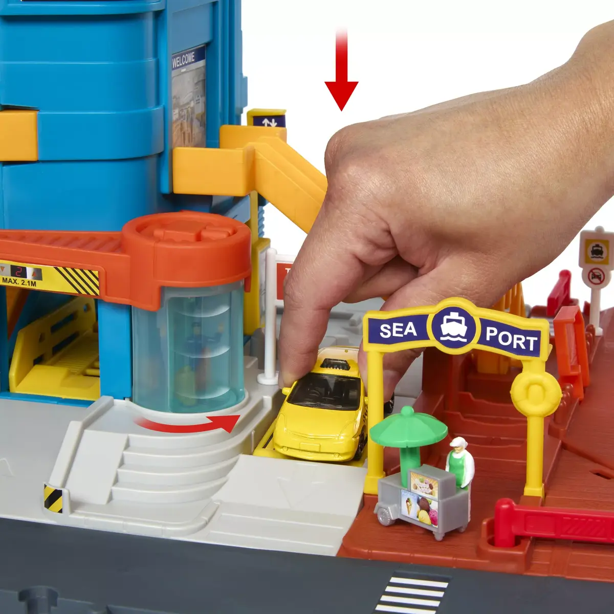 Игровой набор Car & city Matchbox Центр Транспорта Photo 5