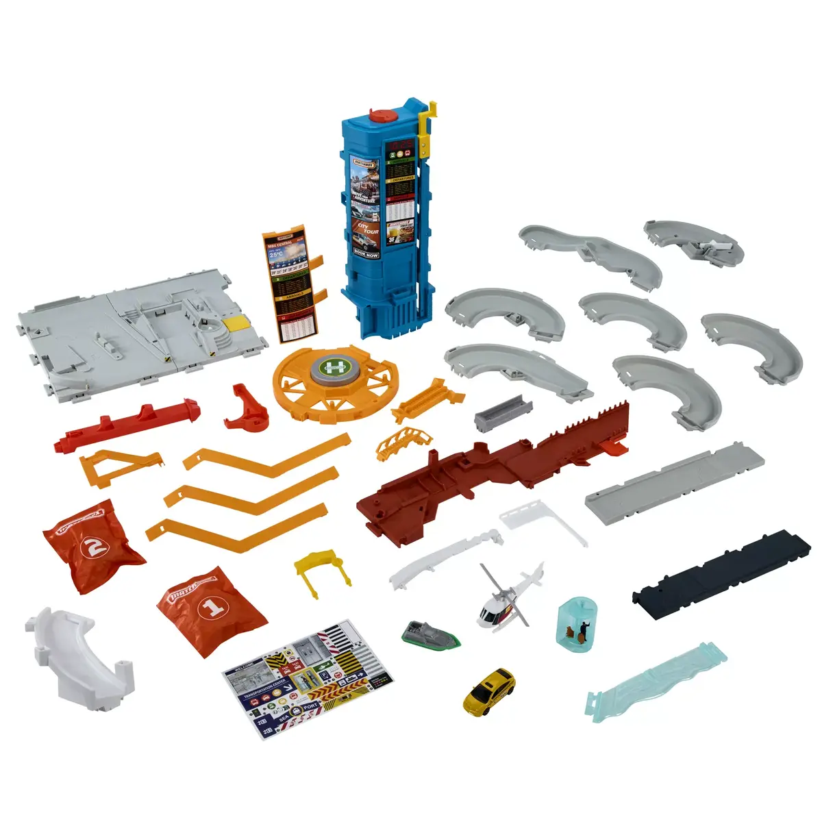 Игровой набор Car & city Matchbox Центр Транспорта Photo 6