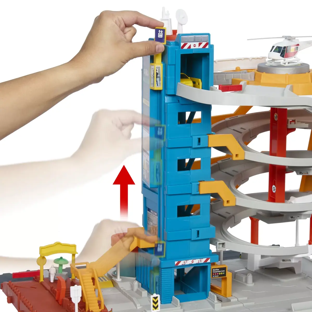 Игровой набор Car & city Matchbox Центр Транспорта Photo 8