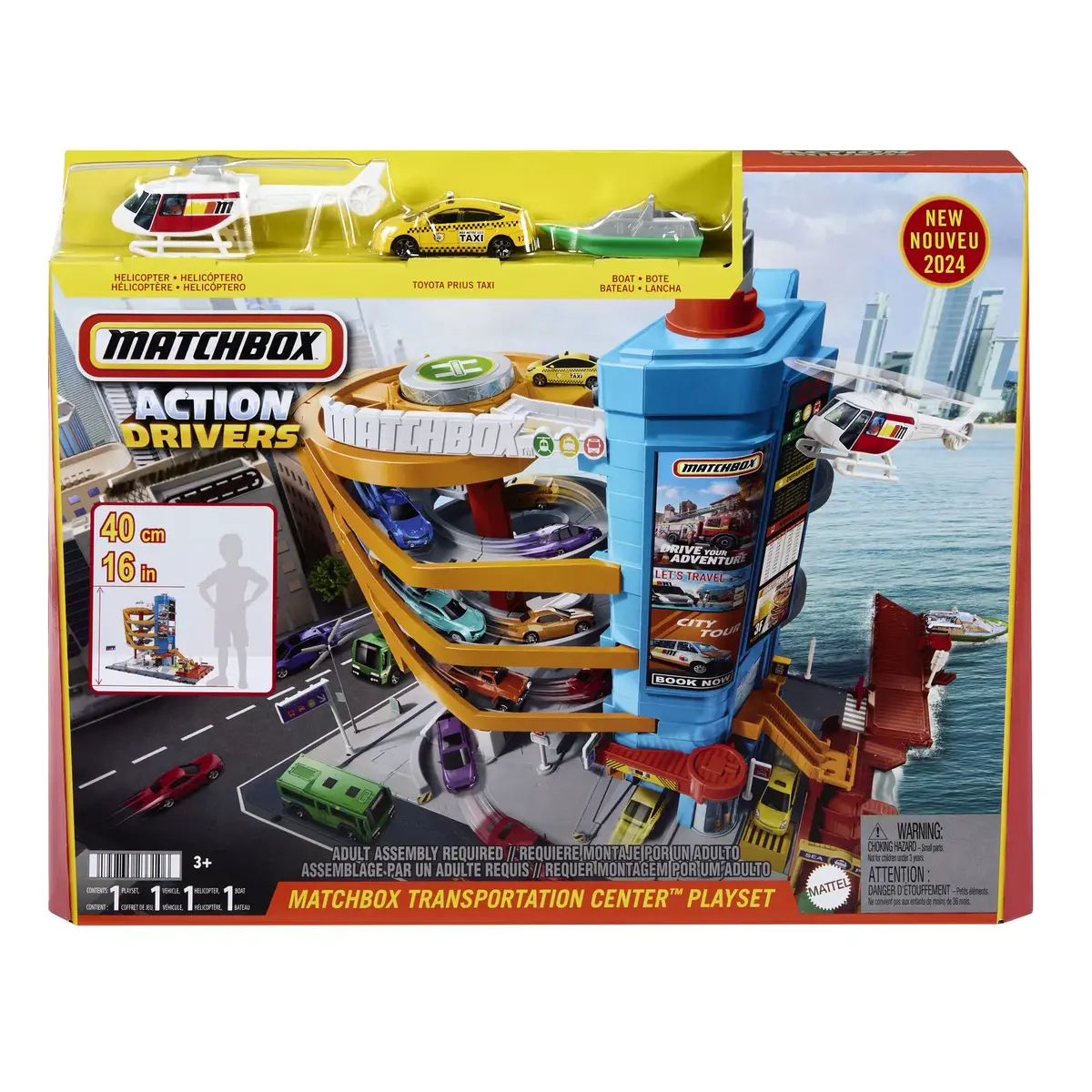 Игровой набор Car & city Matchbox Центр Транспорта Photo 12