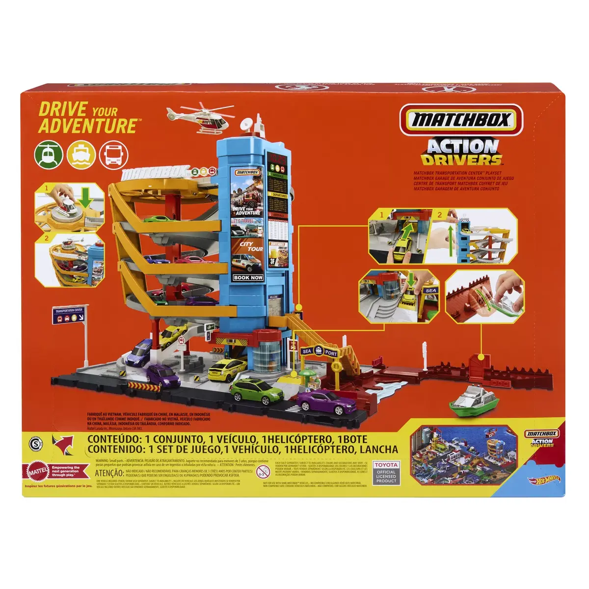 Игровой набор Car & city Matchbox Центр Транспорта Photo 13