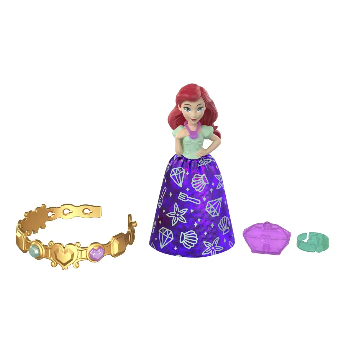 Mini lelle Mattel Disney Princess ROYAL COLOR REVEAL Photo 7