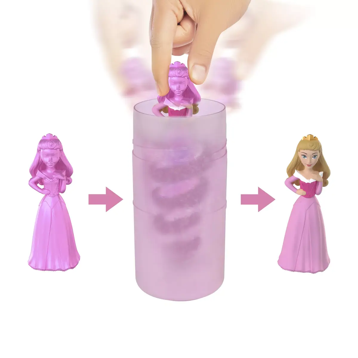Mini lelle Mattel Disney Princess ROYAL COLOR REVEAL Photo 10