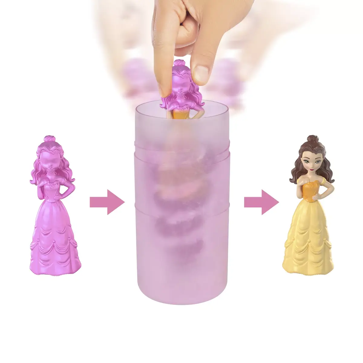 Mini lelle Mattel Disney Princess ROYAL COLOR REVEAL Photo 15
