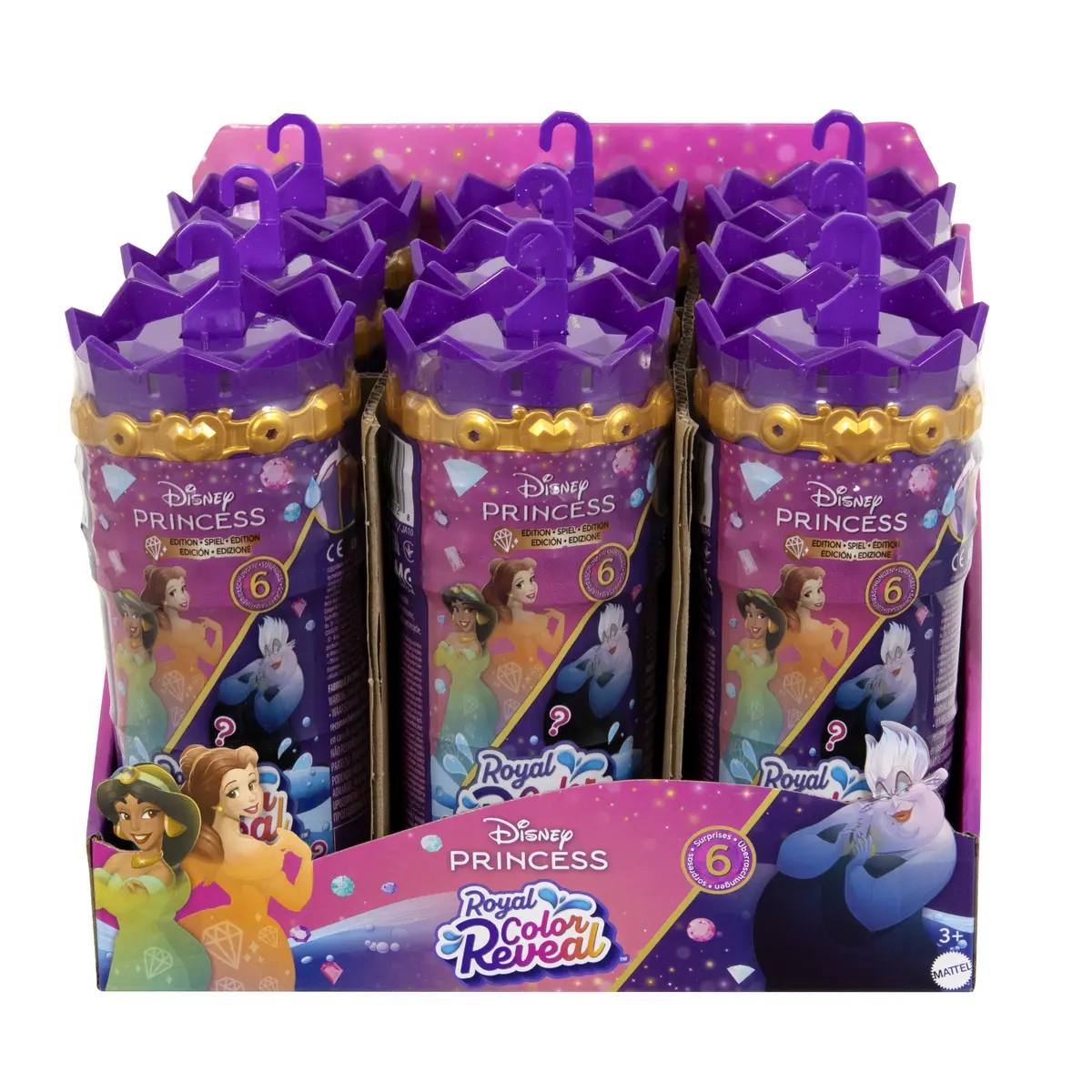 MATTEL Disney Princess Royal Color Reveal