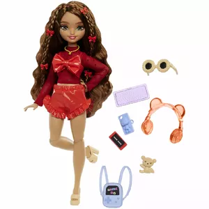 Modes lelle MATTEL Barbie Dream Besties Teresa ar aksesuāriem, audums un plastmasa, daudzkrāsaina, 4+